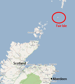 fair isle scotland map